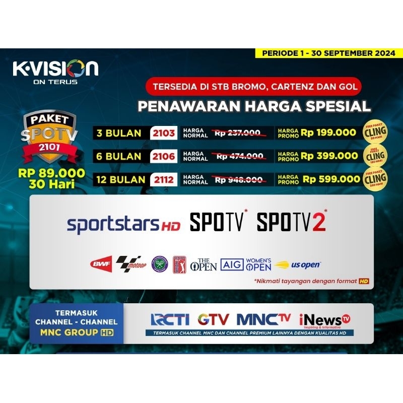 Paket Spotv Kvision - MOTOGP