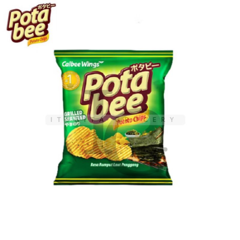 

Potabee Keripik Kentang Grilled Seaweed 68 gr