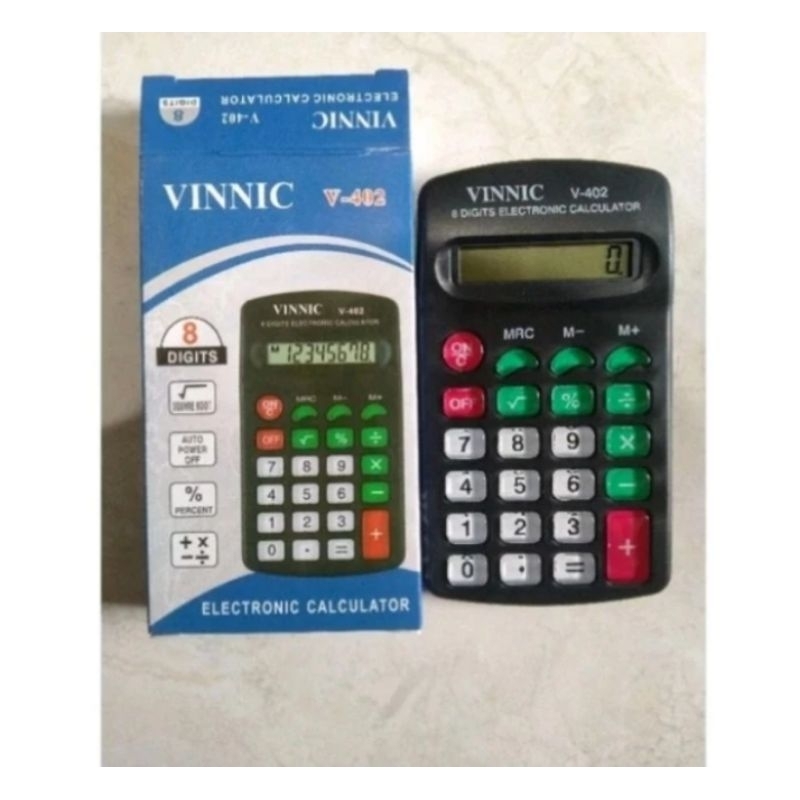 

kalkulator vinnic v-402 8 digit