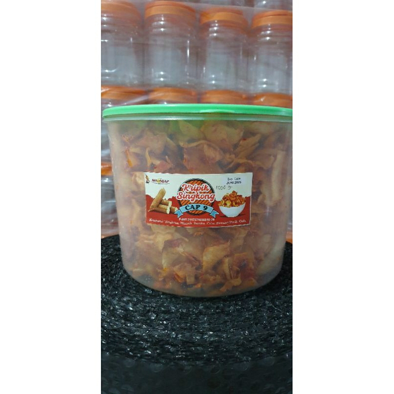 

kripik ubi pedas manis cap 9 1000gr / 1kg