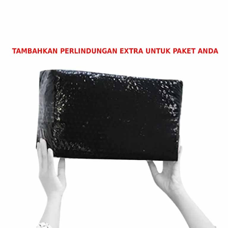 

InJO BUBBLE WRAP / HITAM & BENING / PLASTIK BUBBLE WRAP 40CM X 50M / HIGH QUALITY