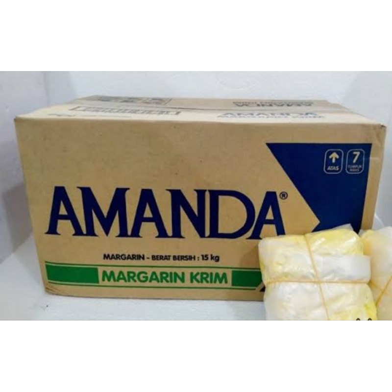 

Margarin Amanda Krim 250 gr ( Repack )