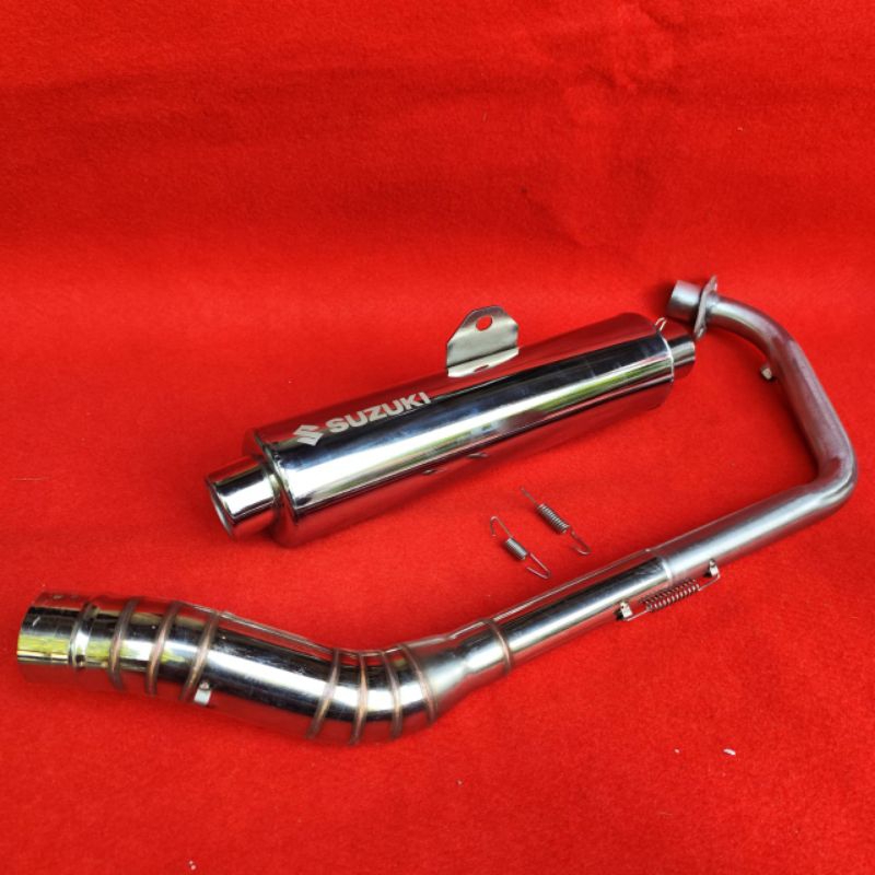 KNALPOT RACING CKD SUARA STANDAR GARING UNTUK CBR VIXION SATRIA FU VERZA SONIC