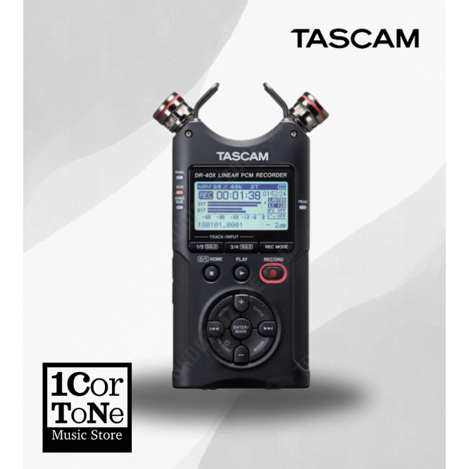 Handheld Linear PCM TASCAM DR-40X