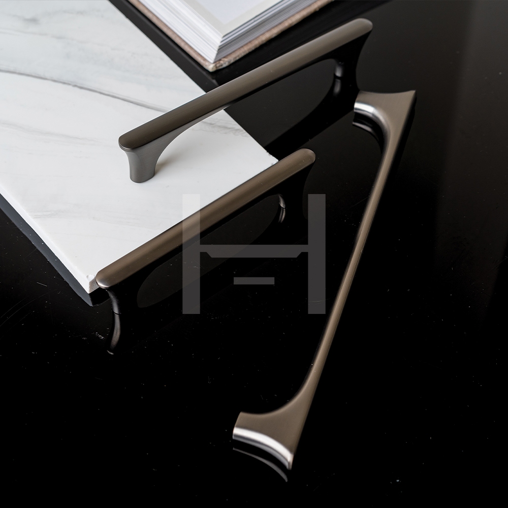 H210-DG Tarikan Lemari Laci Dark Gray Handle Minimalis Modern