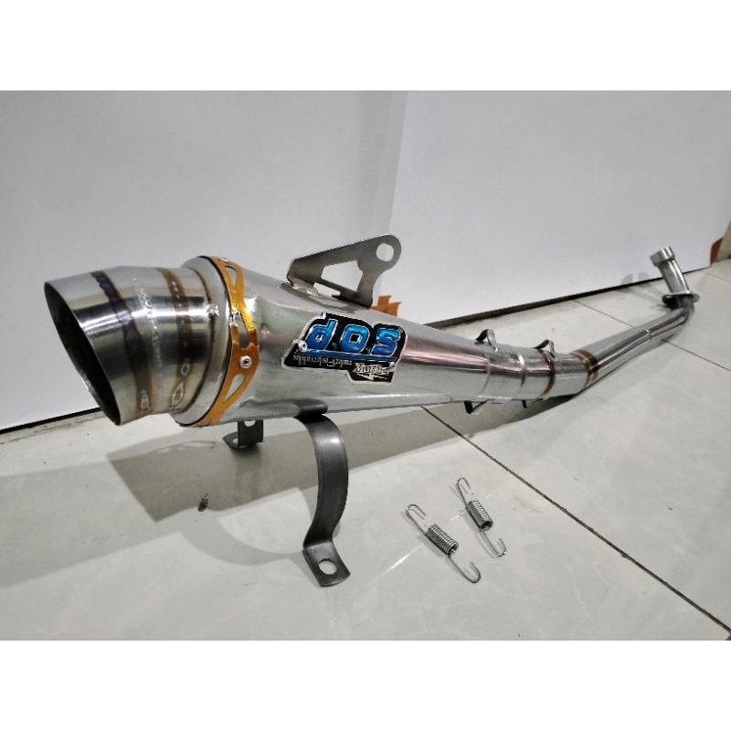 knalpot DOS racing Vega Shogun smash Jupiter Astrea grand Revo dll.........