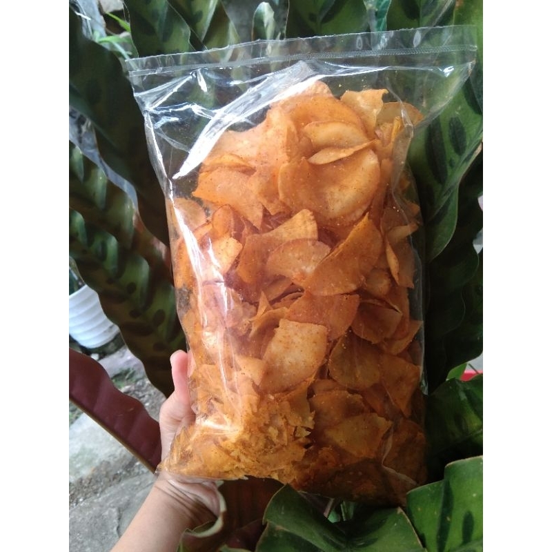 

KRIPIK SINGKONG PEDAS, 250gr.
