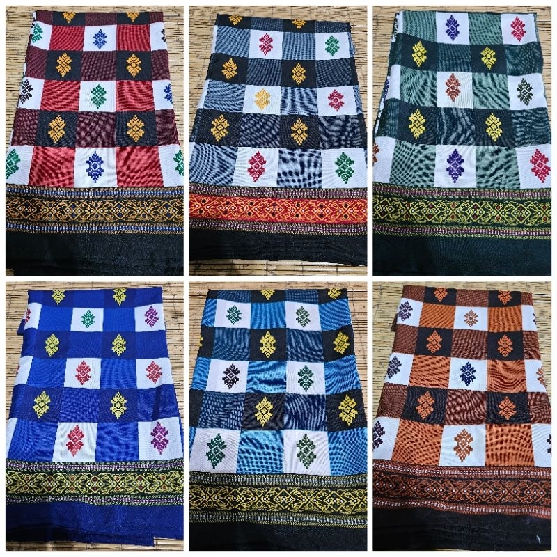 SARUNG KOTAK BALI / SARUNG BALI MOTIF CATUR / KAIN KOTAK BALI