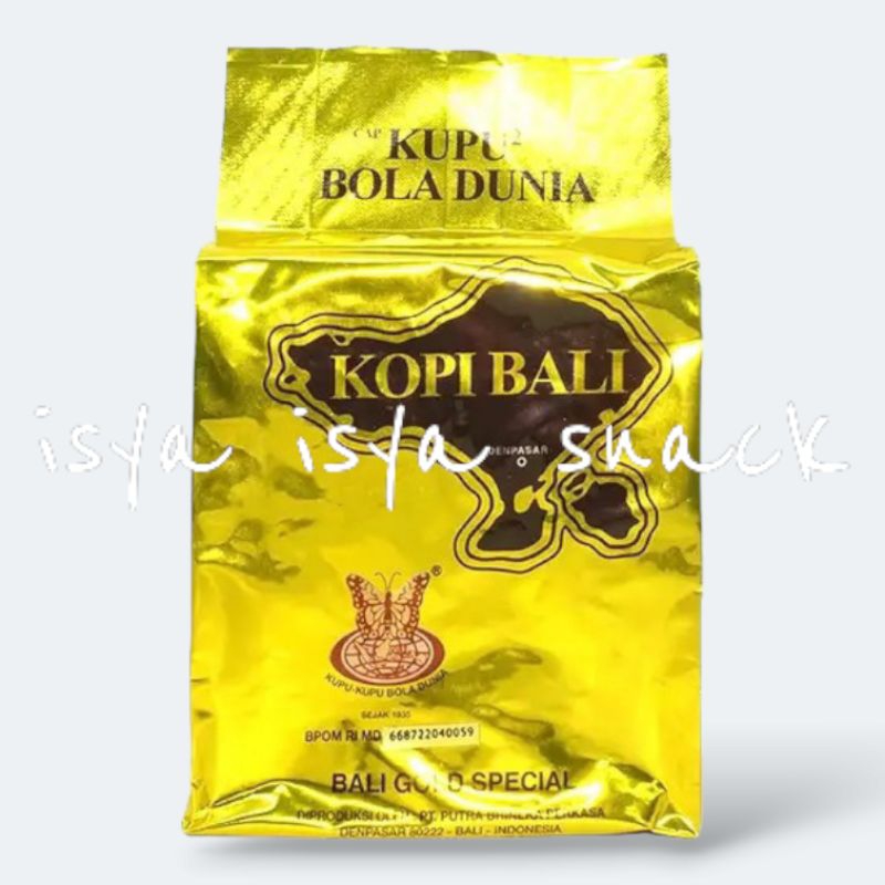

Kupu Kupu Bola Dunia Kopi Bubuk Bali Gold Special Arabica