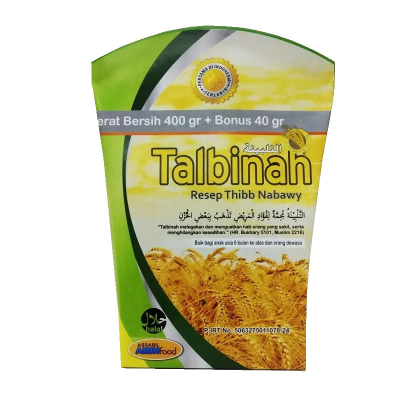 

Tepung Gandum Talbinah Thibb Nabawy 400gr + 40gr