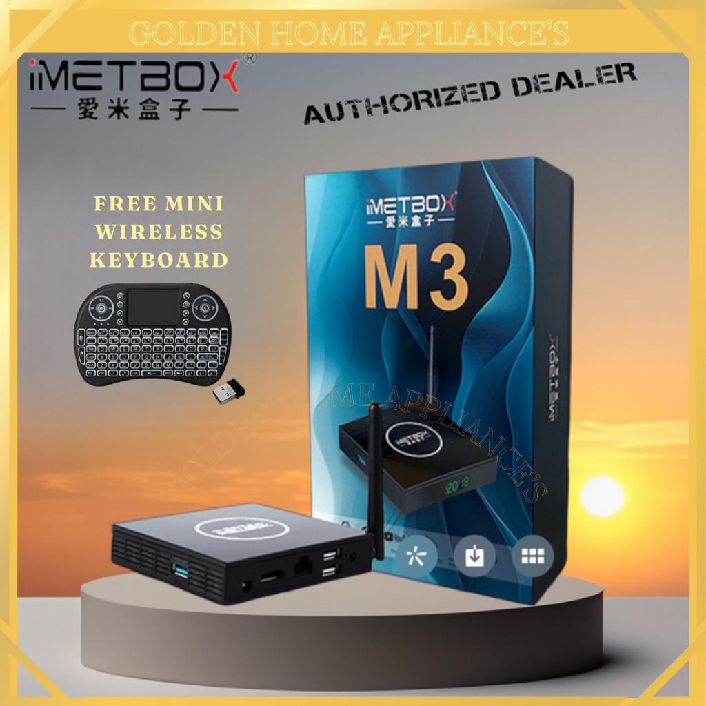 IMETBOX M3 MAX TV Box Android Full Channel Alternatif UBOX