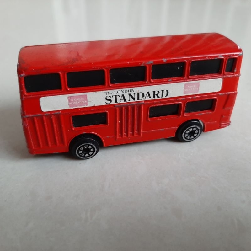 Corgi made in China, Daimler Fleetline, diecast model 90an - 2000an, (diecast bus, pembanding batere