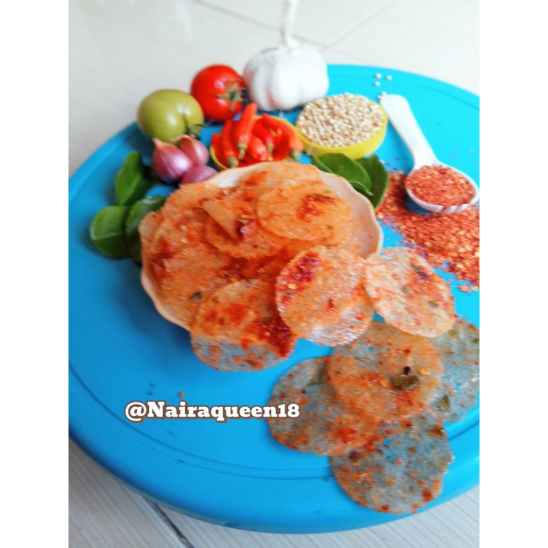 

KERIPIK KACA RASA DAUN JERUK 500gr