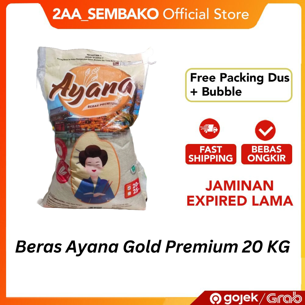 

Beras Ayana Premium Gold 20 KG