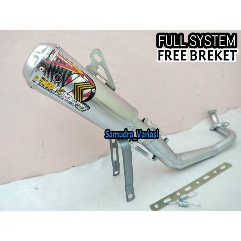 Knalpot Racing Gtx Kawahara Motor Beat karbu, Beat PGM-FI Old 2017, Beat pop, Beat CBS, Beat Street 