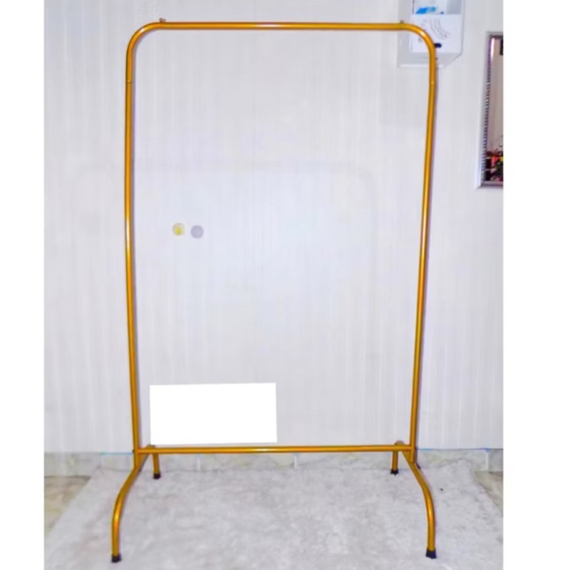 StandHanger (Gawang) IKEA Gold | Gawang Baju Model IKEA Gold | StandHanger Model IKEA Tinggi 165CM |