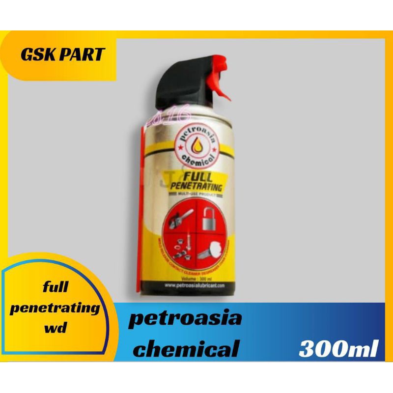 wd penetrating Petroasea chemical, semprotan anti karat/lepas karat 300ml