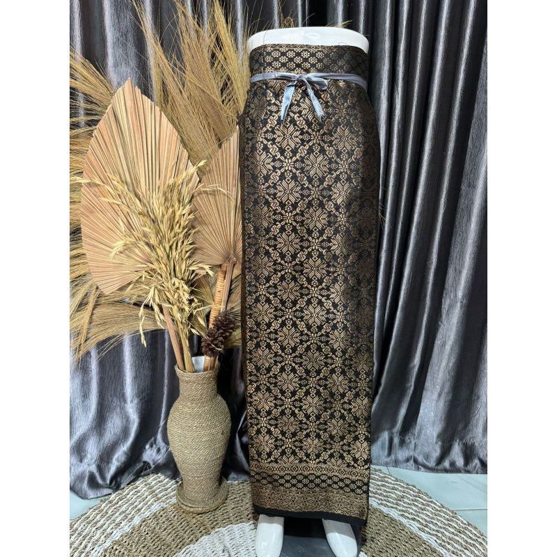 rok songket palembang / rok songket lilit / songket lilit / songket jadi