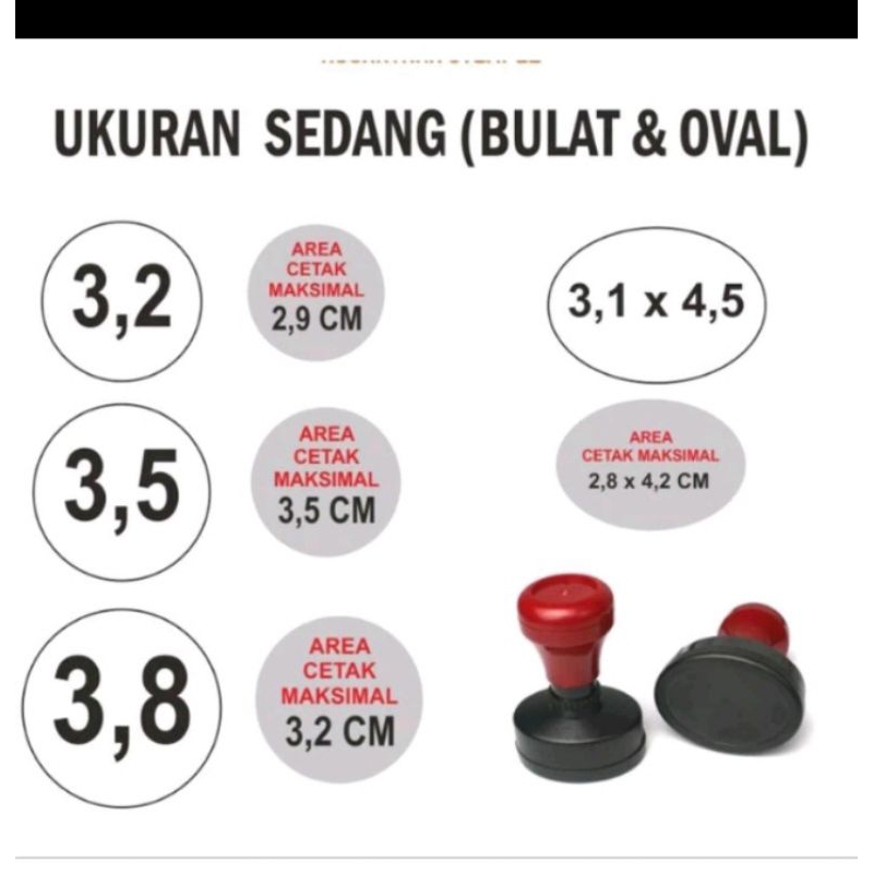 

stempel plastik permanen free refil Custom Bebas Desain.