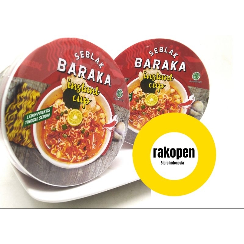 

Seblak pedas cuangki lengkap seblak baraka cup