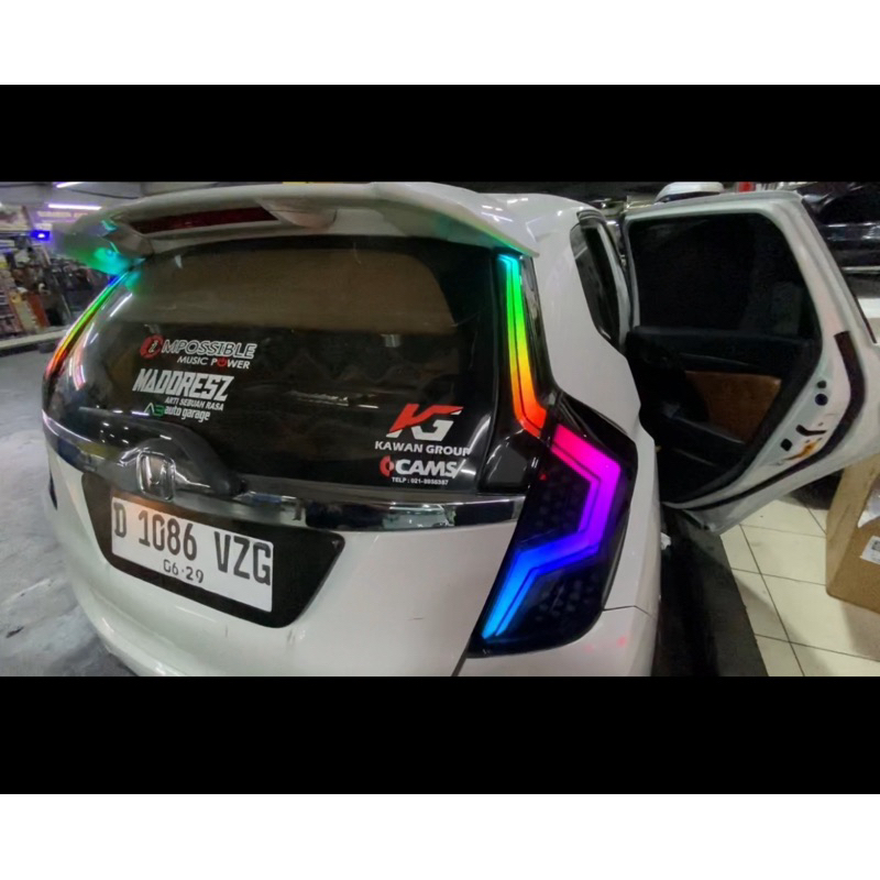 Stoplamp Honda Jazz GK5 all smoke RGB