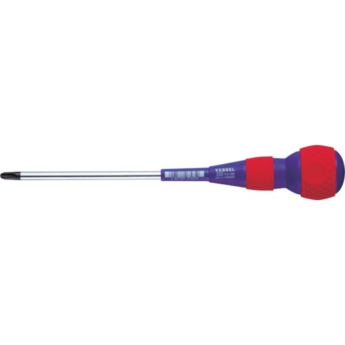 VESSEL Ball grip screwdriver 220-3-150