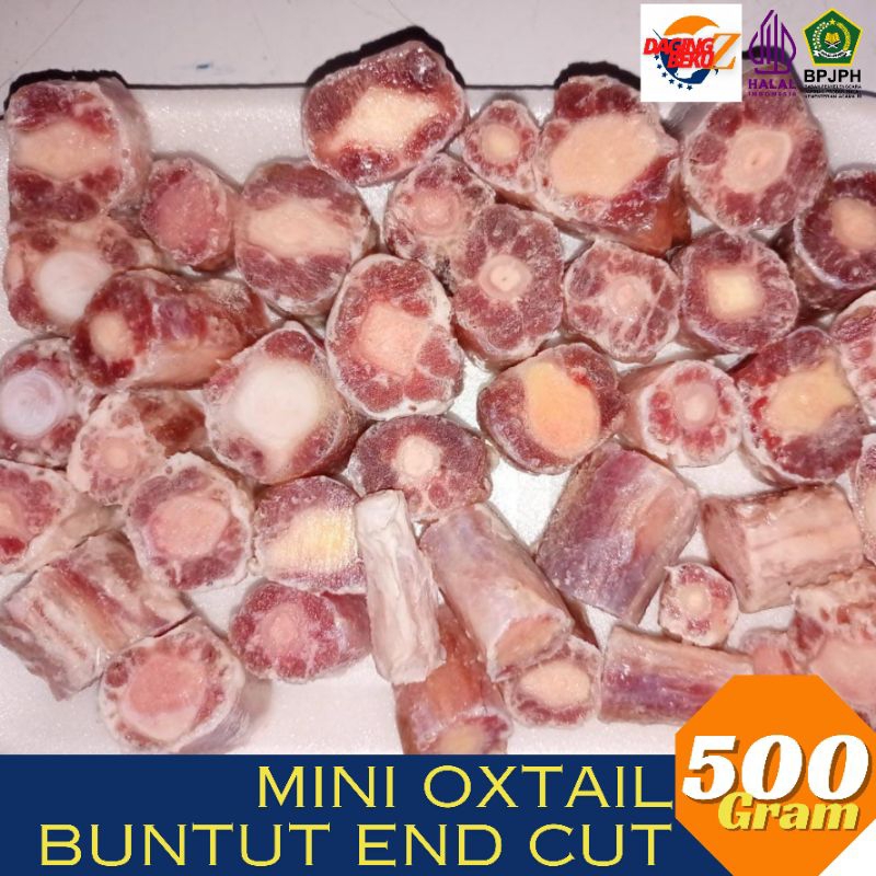 

Buntut sapi kecil (end cut) 500gr Halal Frozen