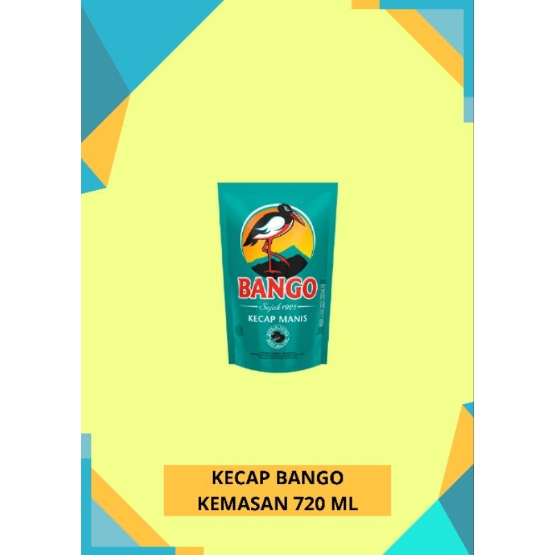 

Kecap Manis Bango 720 Ml