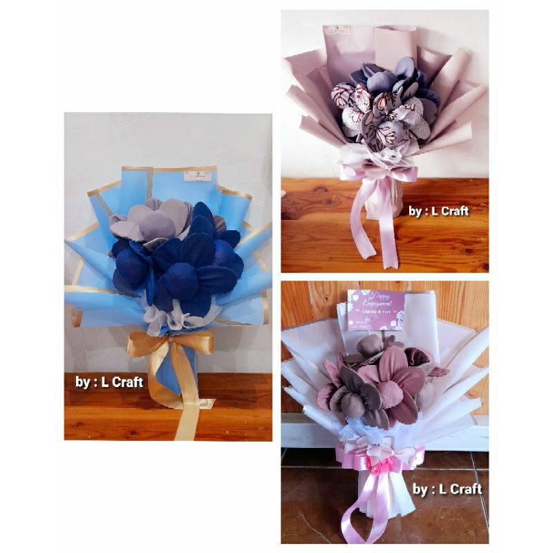 Buket hijab/buket jilbab/buket kerudung/buket hijab segi empat/buket bella square/hijab bella square