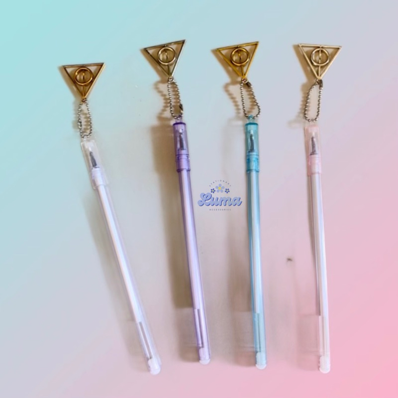 

⭐️LUMA⭐️ Pulpen gel karakter Harry potter Bolpoin karakter HP murah harga grosir perlengkapan sekolah dan kuliah