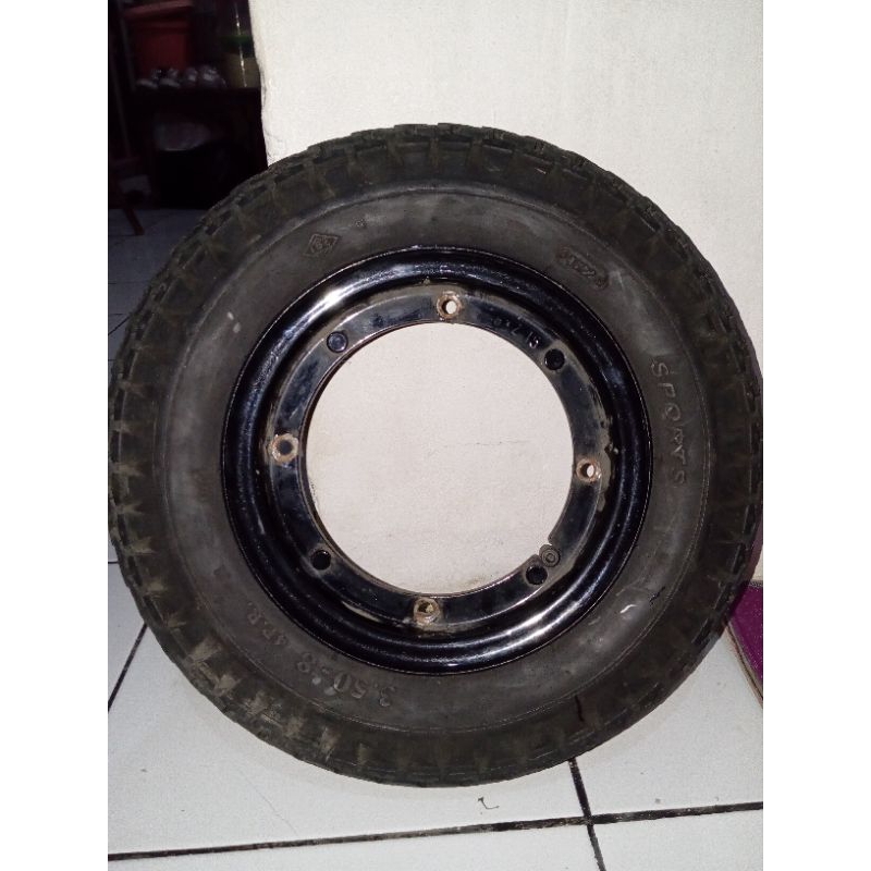 velg ring 8 + ban