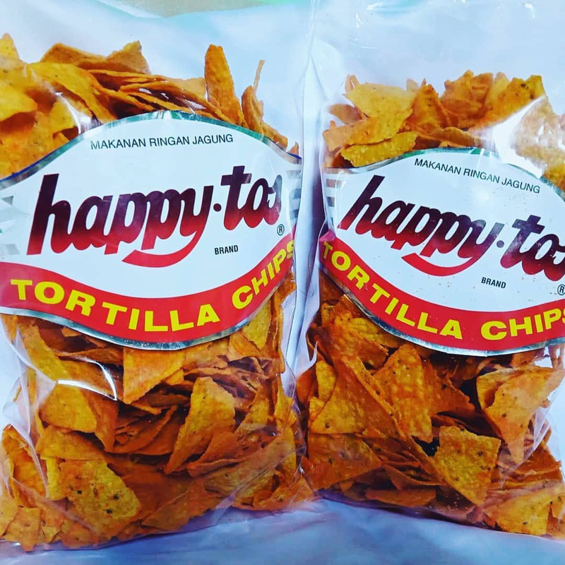 

TORTILA happy tos 1 kg kiloan tortilla jagung keripik camilan kerupuk 250 gr