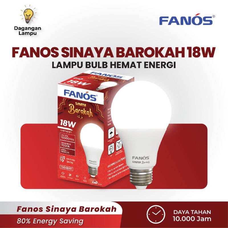 LAMPU LED 18 WATT