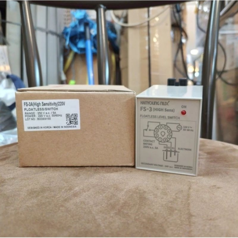 BIG PROMO Foatless Level Switch WLC Hanyoung FS-3A + SOCKET LOCAL