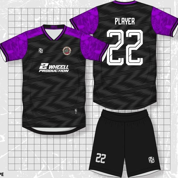 Jersey Futsal Sepakbola Free Design Bisa Satuan