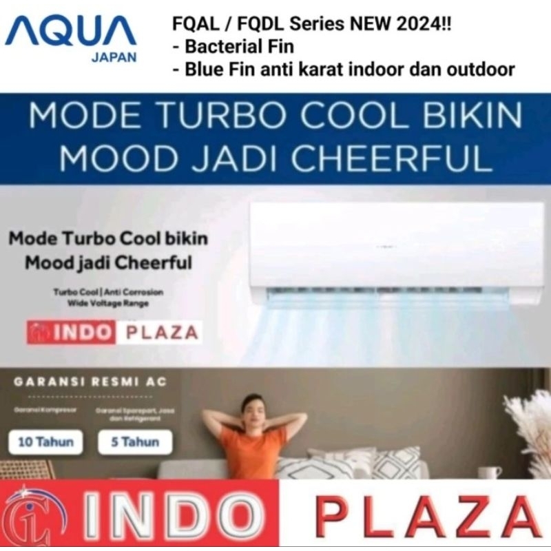 [MEDAN] AC AQUA JAPAN 1 PK AQA-KR/CR09FQAL / AQA-KR/CR09FQDL ANTI KARAT + BACTERIAL FIN