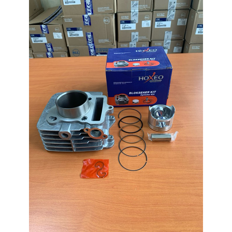 (HOXEO) Blok Cylinder Set Smash 110 / Blok Seher Kit / Original