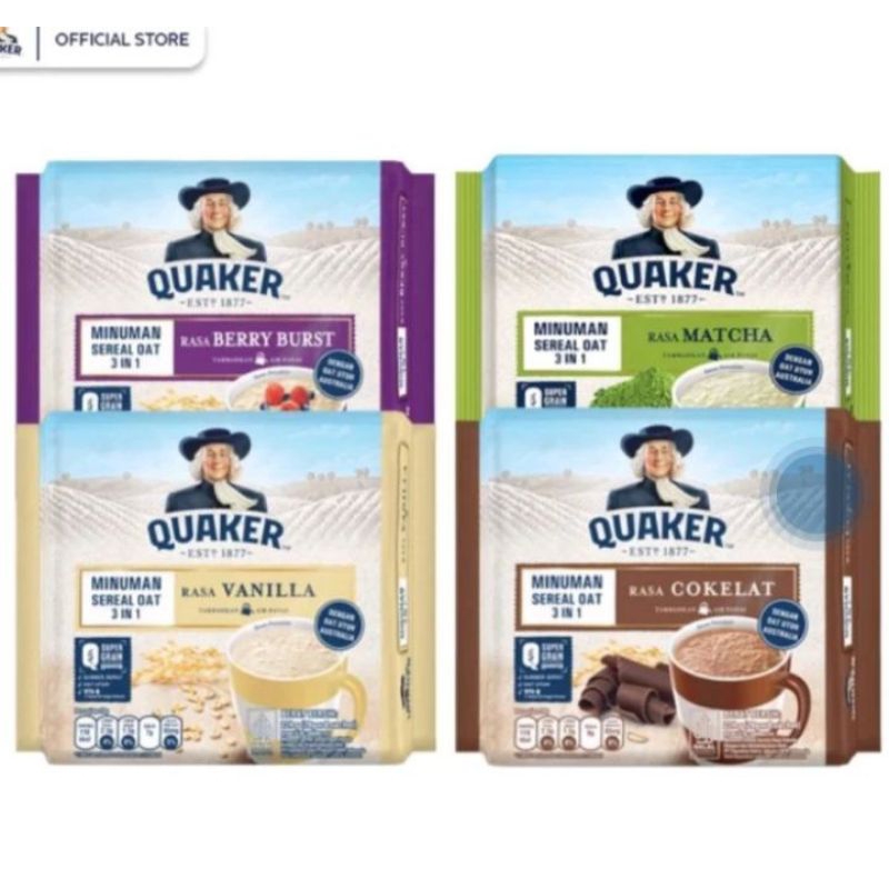 

QUAKER OATMEAL Polybag(8sc)