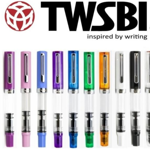 

Twsbi Eco Fountain Pens - Clear, White, Black, Le