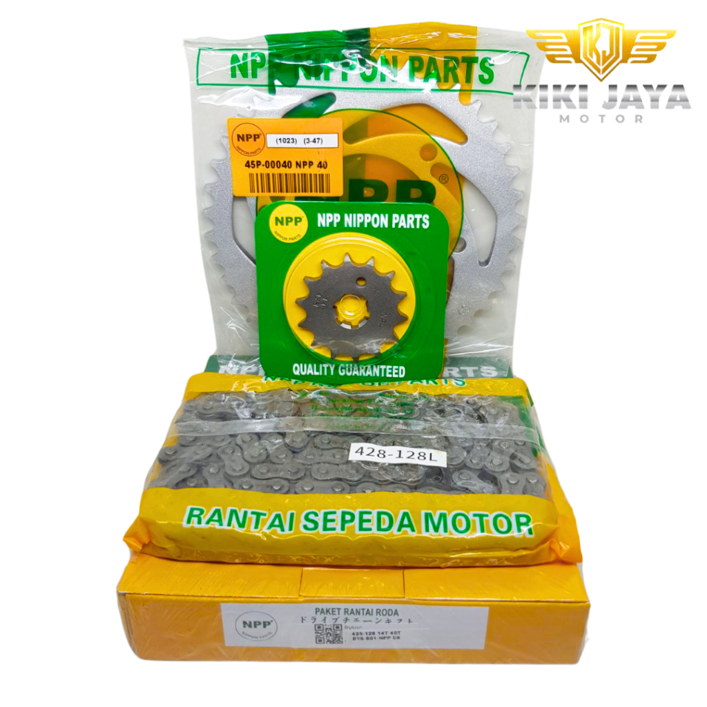 Gear Set Rantai Byson / Byson Fi NPP Chain Kit - Byson