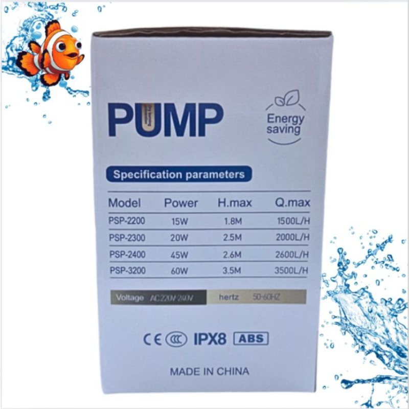 ROSSTON PSP 2200 POMPA KOLAM AQUARIUM SUBMERSIBLE PUMP