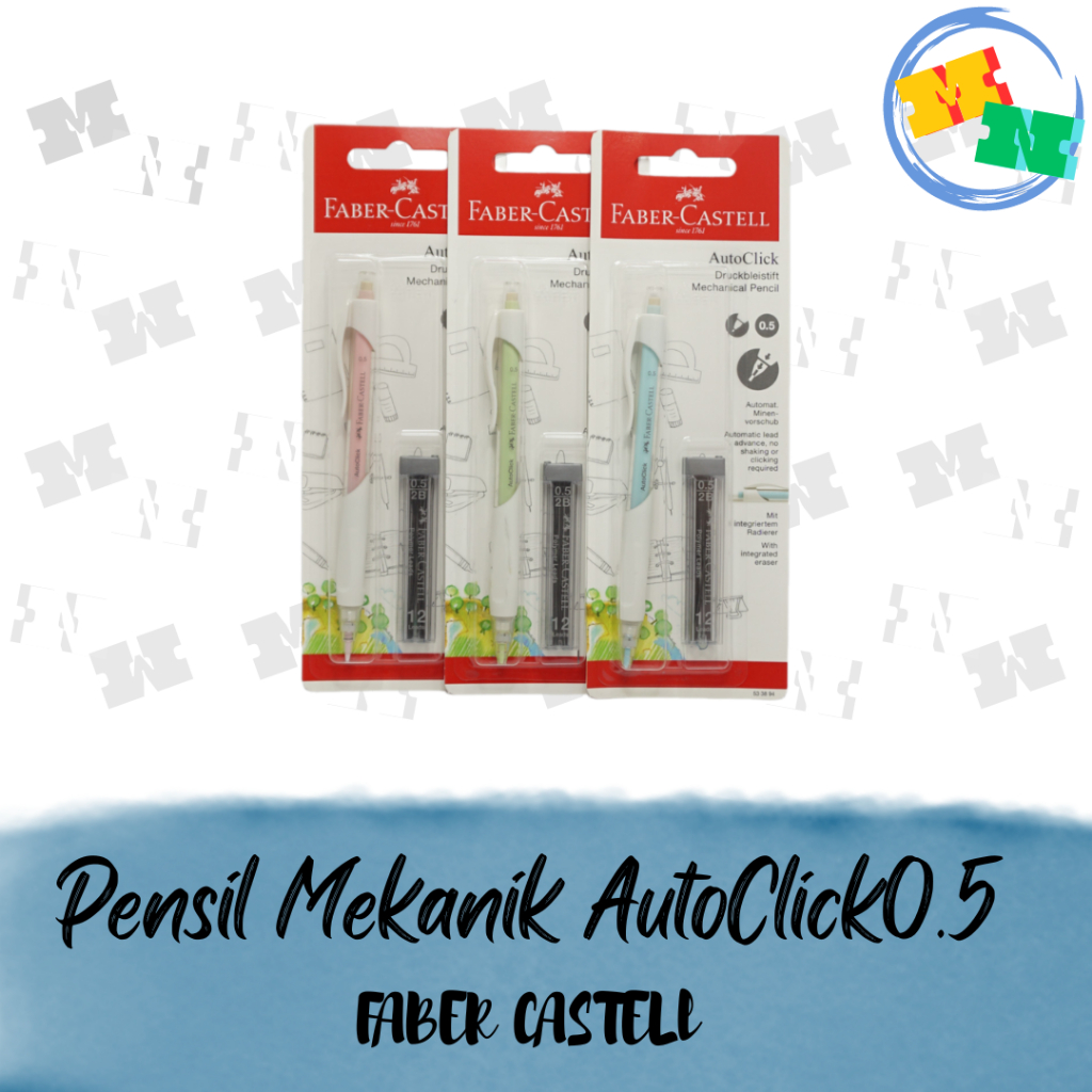 

Pensil Mekanik Faber-Castell AutoClick 0.5 Set