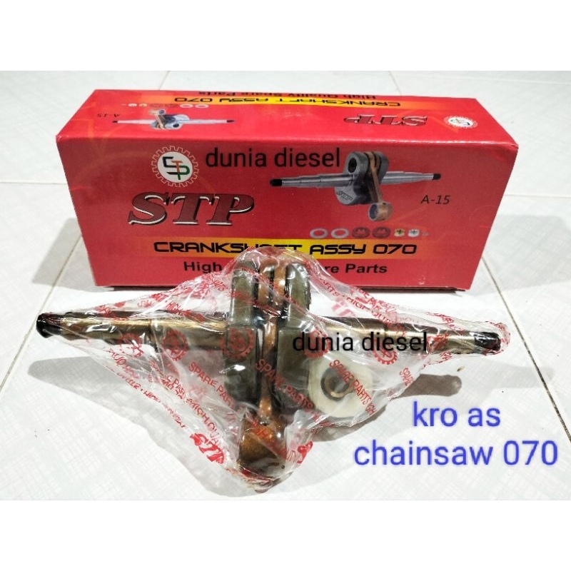 kro as senso 070 crank shaft chainsaw 070 kru as senso besar mesin potong kayu gergaji kayu
