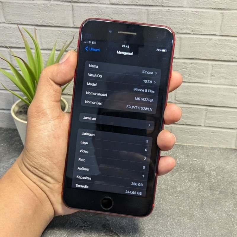 IPHONE 8 PLUS 256GB BYPASS CELL