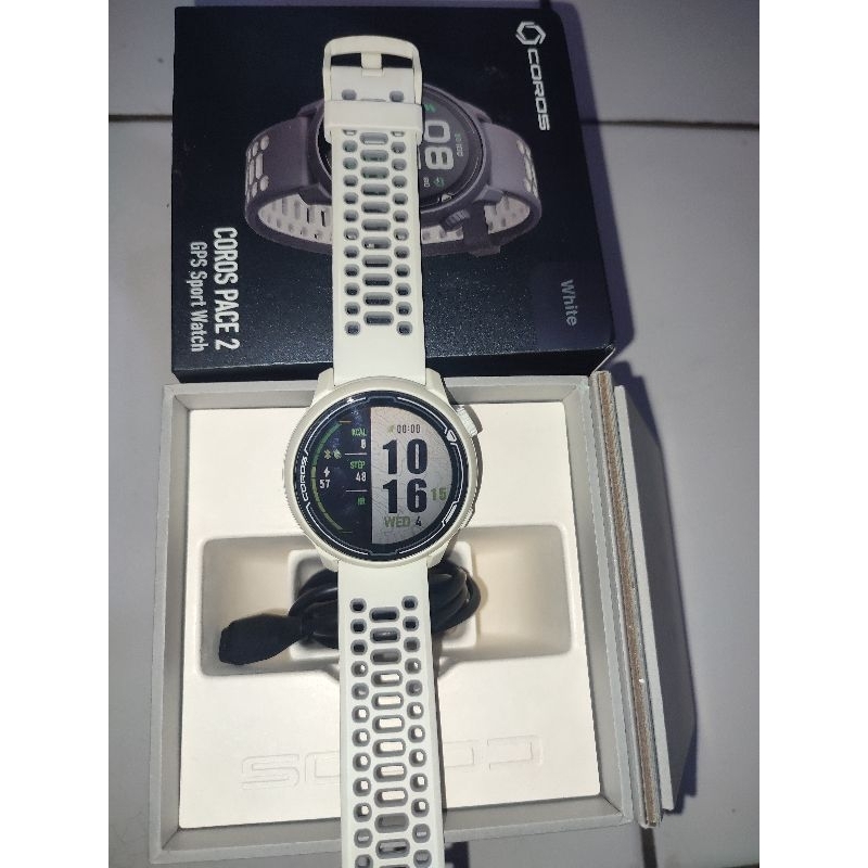 Jam tangan Smartwatch Coros Pace 2 White