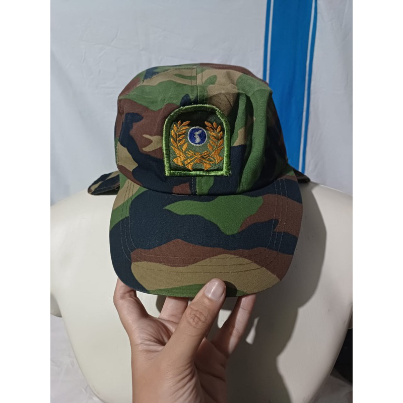 Cap Topi Jepang Army Loreng Woodland Korea