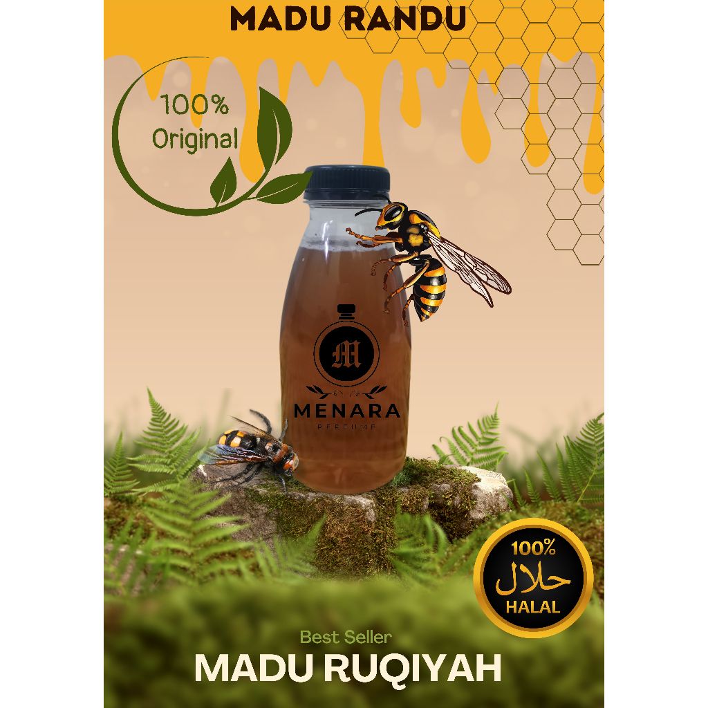 

Madu Randu Ruqyah Asli Menara| Kemasan 350 ML