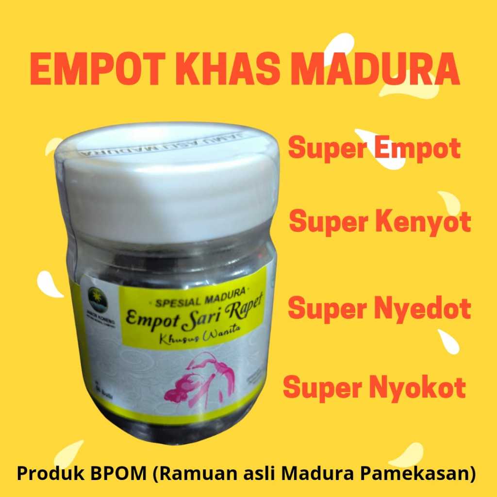 Empot Ayam Jamu Madura Asli Sari Rapet Kewanitaan MissV BPOM