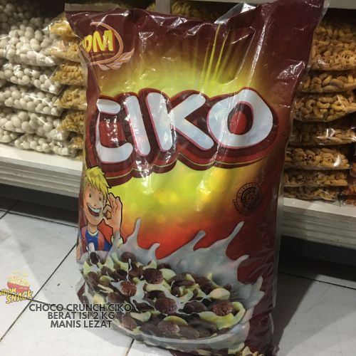 

SEREAL CHOCO CRUNCH CHICO BAL ISI 2 KG / COKLAT DAN WARNA RASA BUAH - COD DAN INSTANT