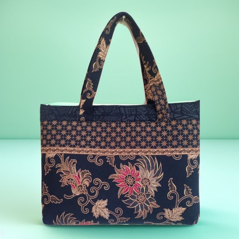 Tas Wanita Totebag Tas Motif Batik Tas Mukena